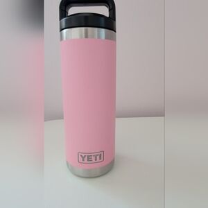 LE Pink YETI Stainless Steel Rambler 18 Oz